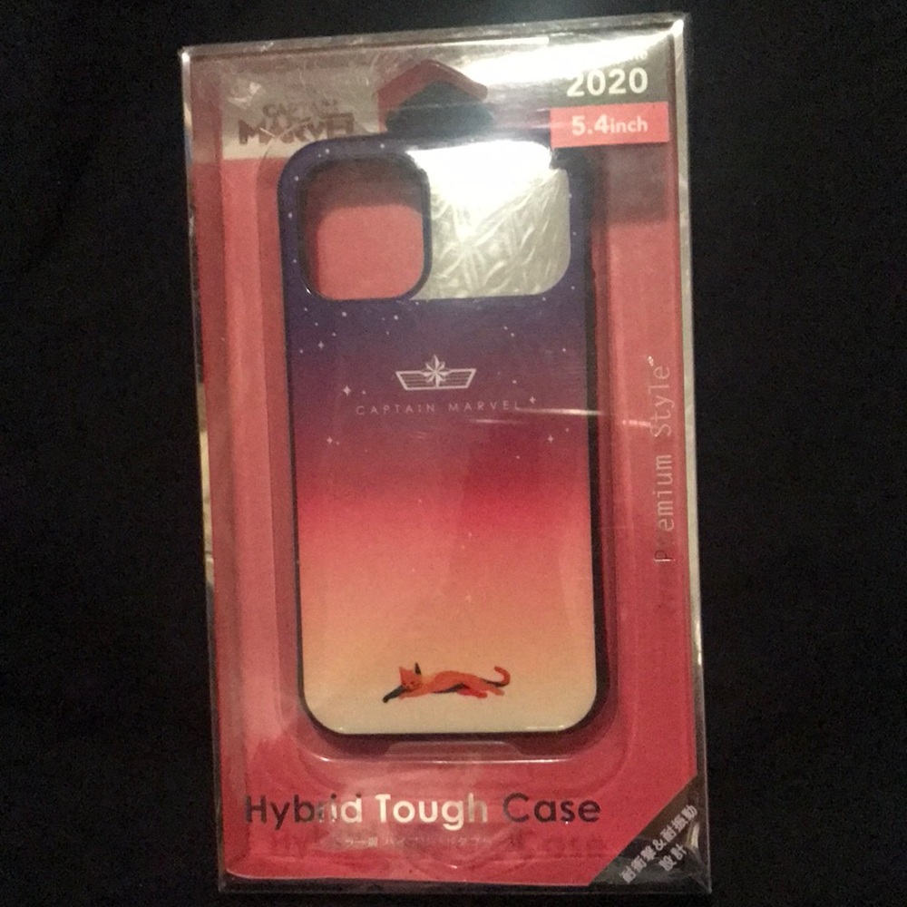 Case iPhone 12 mini 5.4 inch. Captain Marvel